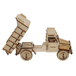 wood dump truck model kit