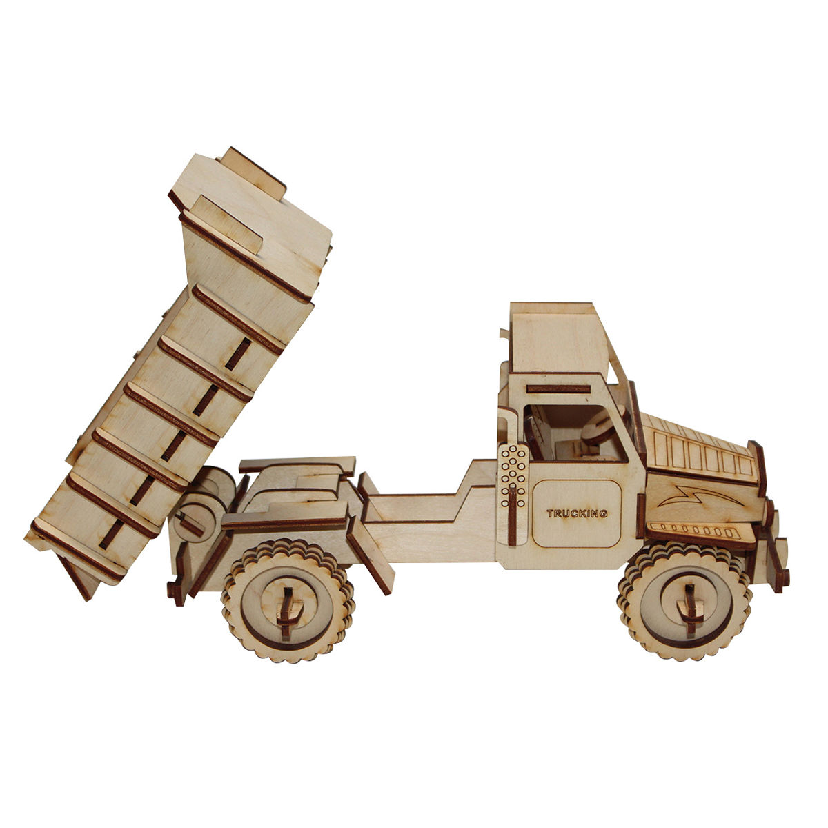 wood dump truck model kit