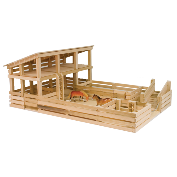 wood stockyard toy