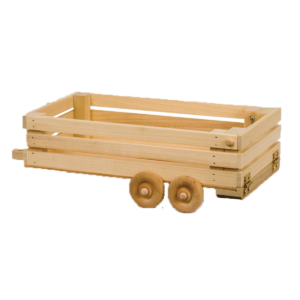Livestock trailer wood toy