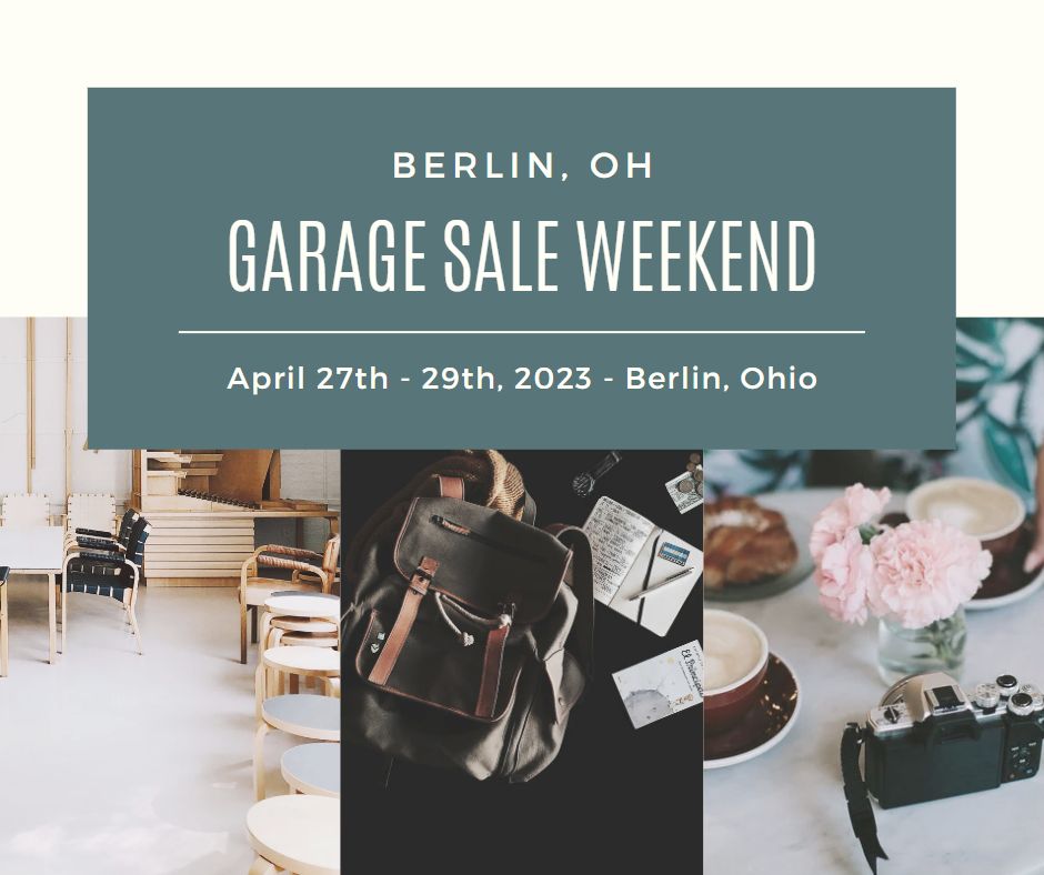 2024 Berlin Ohio Garage Sales