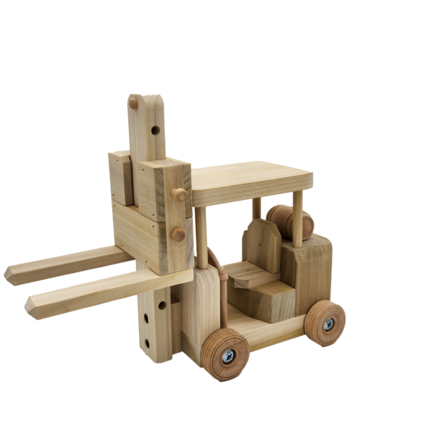 Wood Forklift Toy