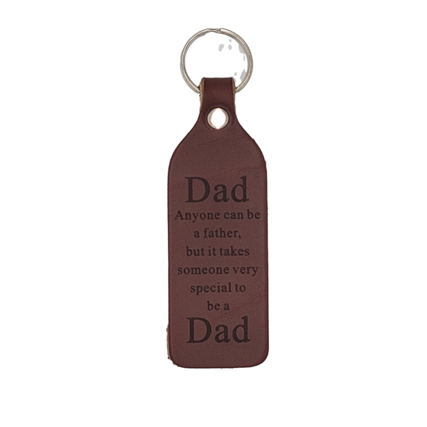 Leather Key Chain for Dad