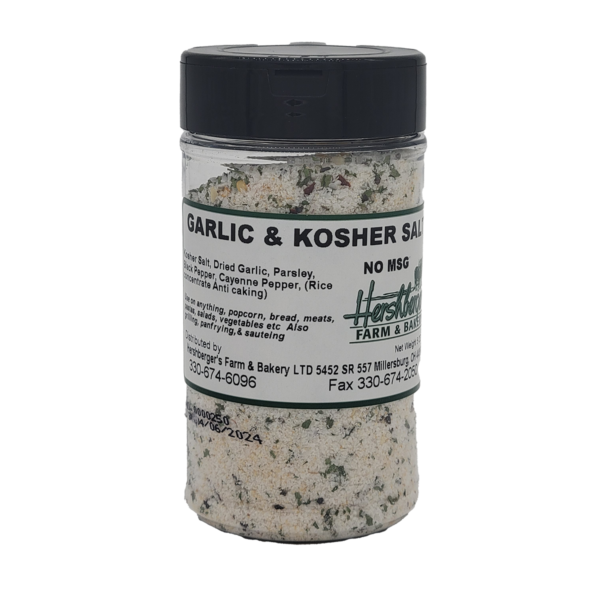 Garlic & Kosher Salt