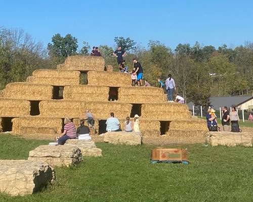 Fall Festival Straw Castle